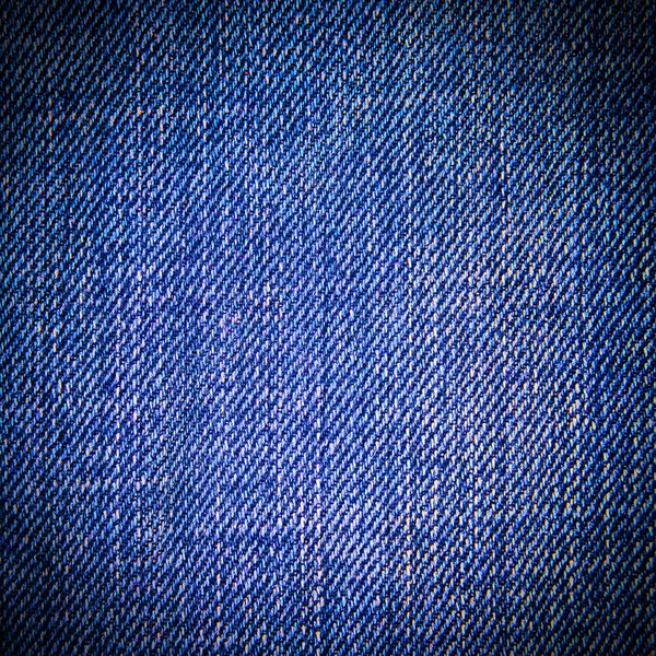 Blue denim texture — Stock Photo, Image