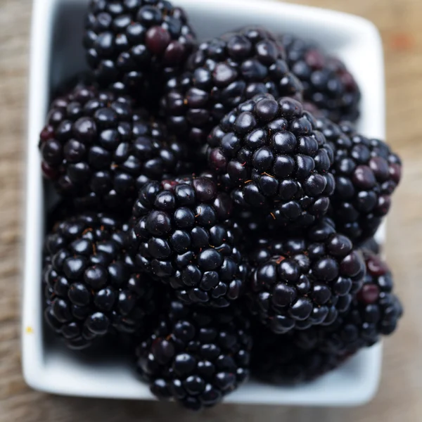 Ripe fresh blackberries — Stock Photo, Image