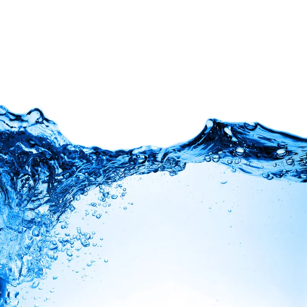 Блакитна хвиля води — стокове фото