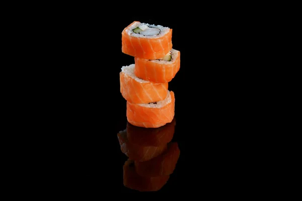 Rulouri delicioase de sushi Fotografie de stoc