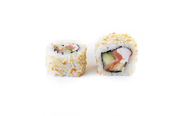 Delicious sushi rolls — Stock Photo, Image