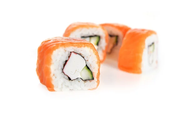 Sushi s lososem — Stock fotografie