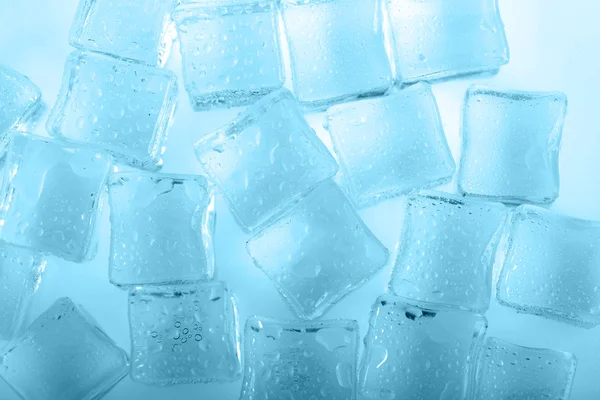 Cubos de hielo claros — Foto de Stock