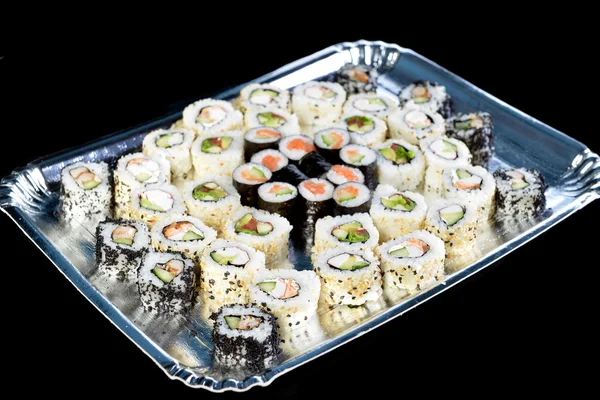 Zestaw sushi japoński — Zdjęcie stockowe