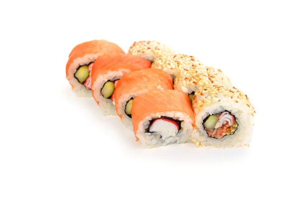 Deliciosos rolos de sushi Fotos De Bancos De Imagens Sem Royalties