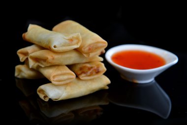 Krep doldurma ile rulo