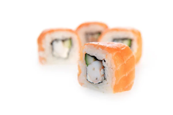 Sushi with salmon — Stock Photo, Image