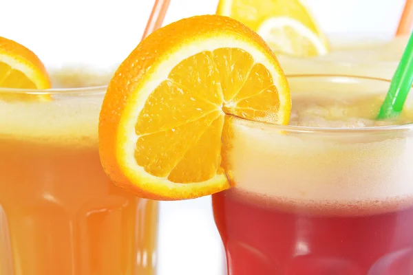 Cocktail drinks  from various fruits — Stock Photo, Image