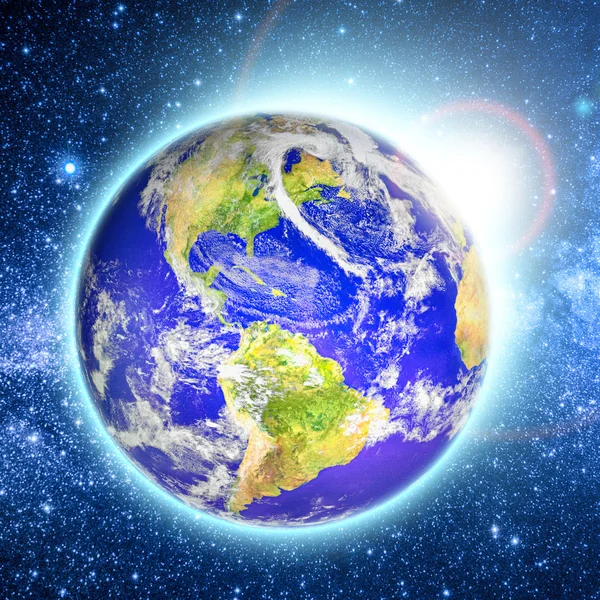 行星地球元素 — 图库照片