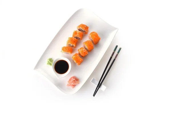 日本寿司卷 — 图库照片