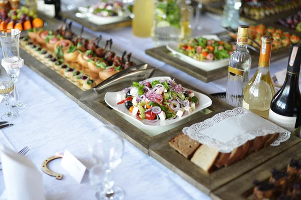 Local de recepção do casamento — Fotografia de Stock