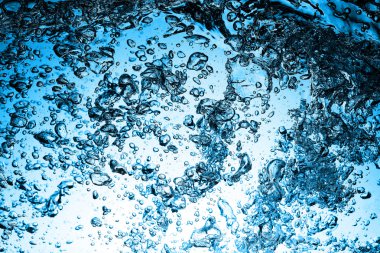 su kabarcıkları arka plan