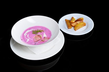 Litvanya soğuk çorba