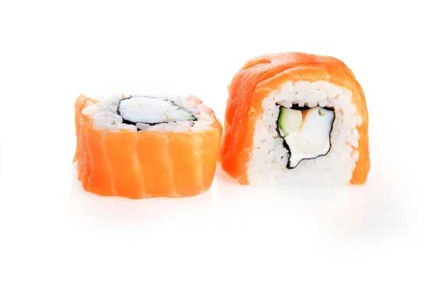 鮭の巻き寿司 — ストック写真