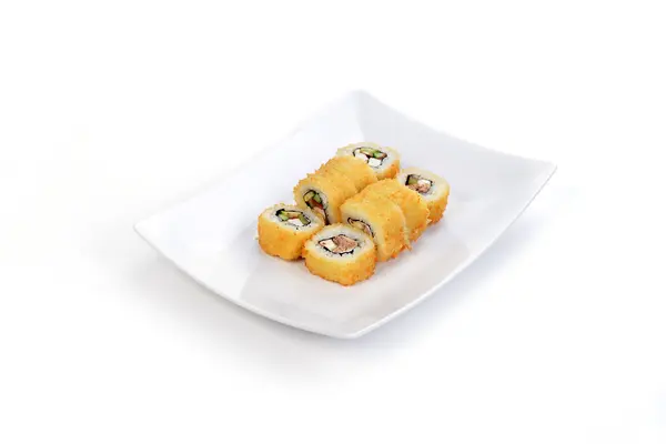 Lahodné sushi rolky — Stock fotografie