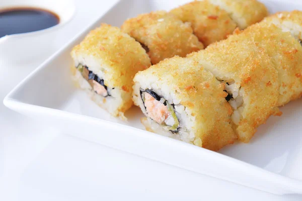 Rollos de sushi japoneses — Foto de Stock