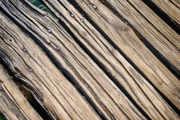 Fond de pont en bois — Photo