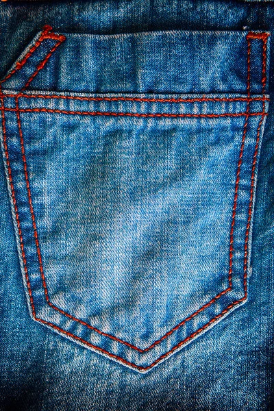 Texture denim bleu — Photo