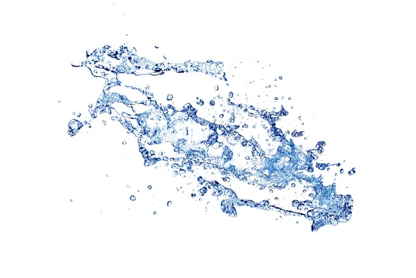 Water splash en bubbels — Stockfoto