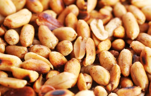 Fried peanuts close-up — Stock Photo, Image