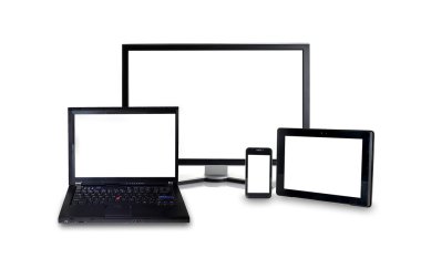 dizüstü bilgisayar, pc, akıllı telefon ve yastık
