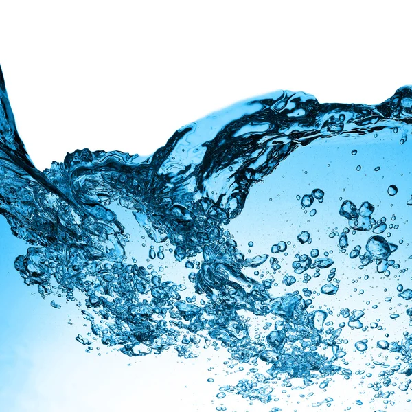 Water met kleine bubbels — Stockfoto