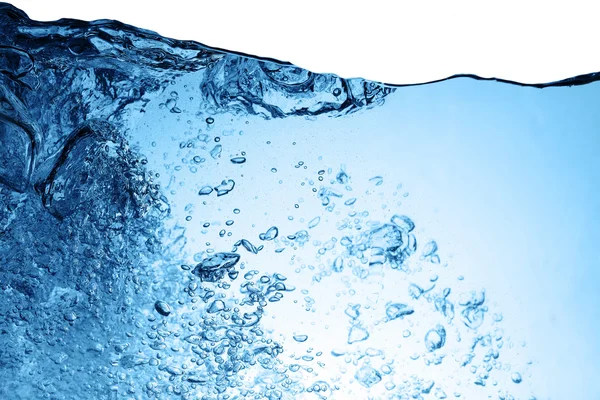 Vatten med små bubblor — Stockfoto
