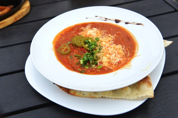 Vegetable delicious soup — Stock Photo, Image