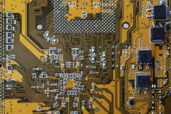 Computer mother board — Stock Photo, Image