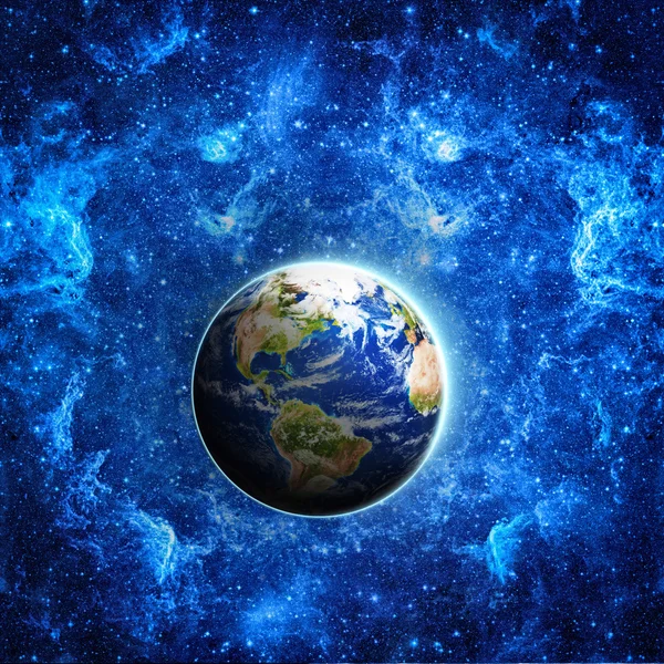 Planet earth in space — Stock Photo, Image