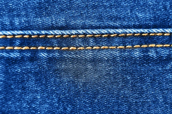 Blue denim texture — Stock Photo, Image