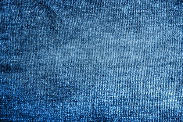 Blue denim texture — Stock Photo, Image