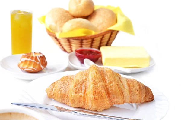 Alimentos frescos para o café da manhã — Fotografia de Stock