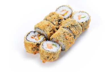 lezzetli suşi rulo