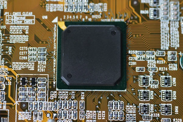 Mother board of computer — Stock Photo, Image
