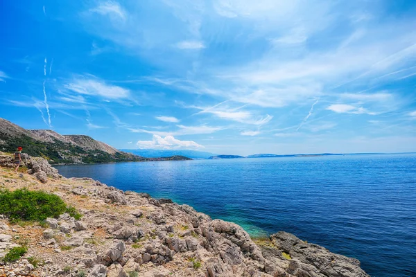 Hermosa costa marina — Foto de Stock