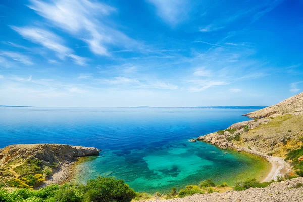 Όμορφη θάλασσα ακτή — Φωτογραφία Αρχείου