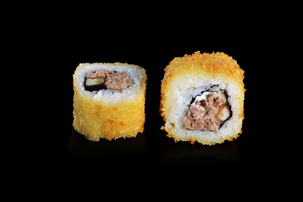 Lekkere sushi met zalm — Stockfoto