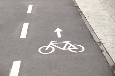 Asfalt yol Bisikletleri yakın çekim için