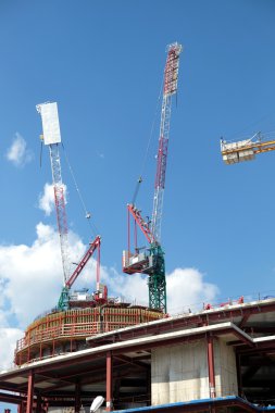 Kule Vinç üzerinde bina İnşaat Sanayi