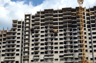 Modern apartman İnşaat