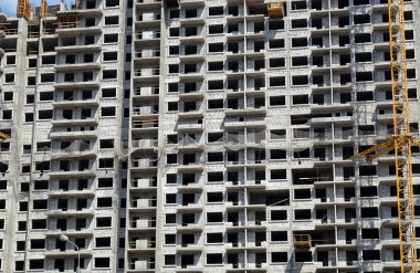 Modern apartman İnşaat