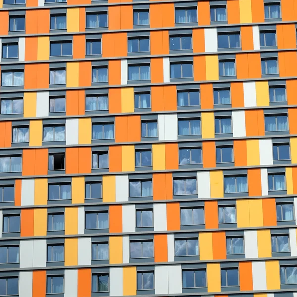 Fachada de modernos edificios de apartamentos —  Fotos de Stock
