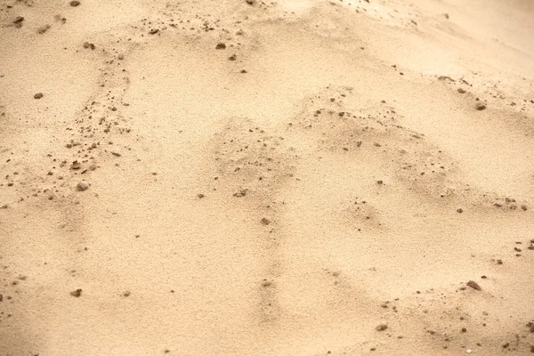 Paisagem da natureza com muita areia marrom do deserto de perto — Fotografia de Stock