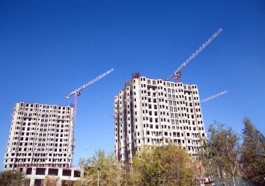 Binalar ve Yükaldırma kule vinç