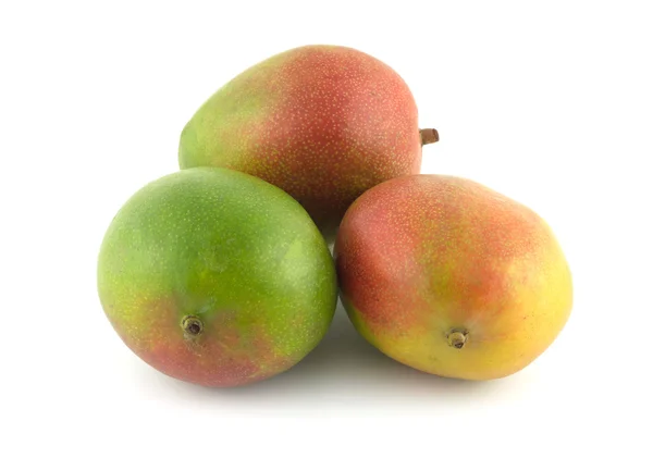 Rijpe mango geïsoleerd close-up — Stockfoto