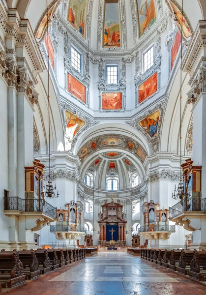 AUSTRIA, SALZBURG. Cúpula de la Catedral de Salzburgo . — Foto de Stock