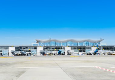 Boryspil Uluslararası Havaalanı Terminal D.