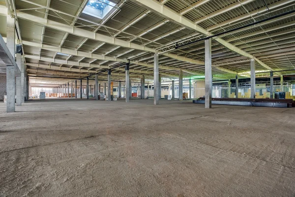 Zona de comércio. Progressos na construção de shopping center República . — Fotografia de Stock