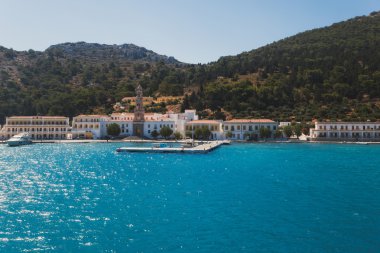 Yunanistan. Panormitis. Manastır ve gezinti.